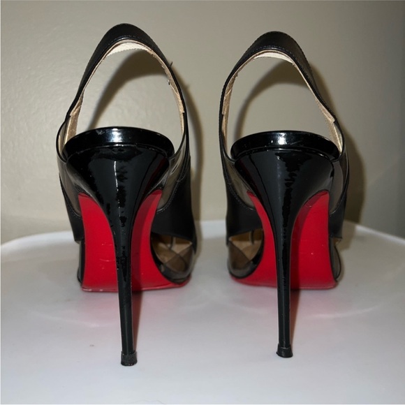 CHRISTIAN LOUBOUTIN SLINGBACK HEELS - Picture 3 of 5